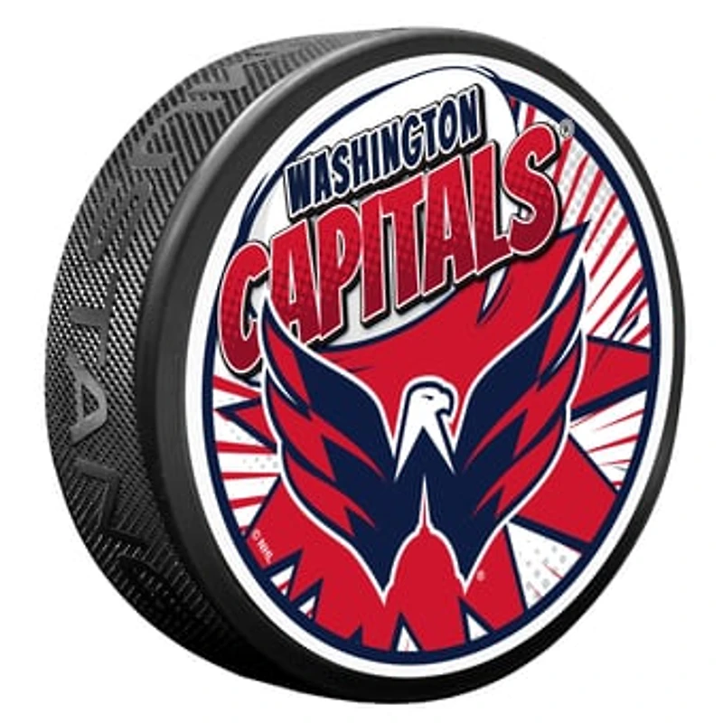 Washington Capitals Kaboom Hockey Puck