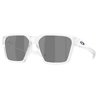 Unisex Oakley Indianapolis Colts Briza Matte Clear Sunglasses with Prizm Black Polarized Lenses