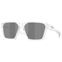 Unisex Oakley Las Vegas Raiders Briza Matte Clear Sunglasses with Prizm Black Polarized Lenses