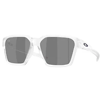 Unisex Oakley Seattle Seahawks Briza Matte Clear Sunglasses with Prizm Black Polarized Lenses