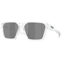 Unisex Oakley Philadelphia Eagles Briza Matte Clear Sunglasses with Prizm Black Polarized Lenses