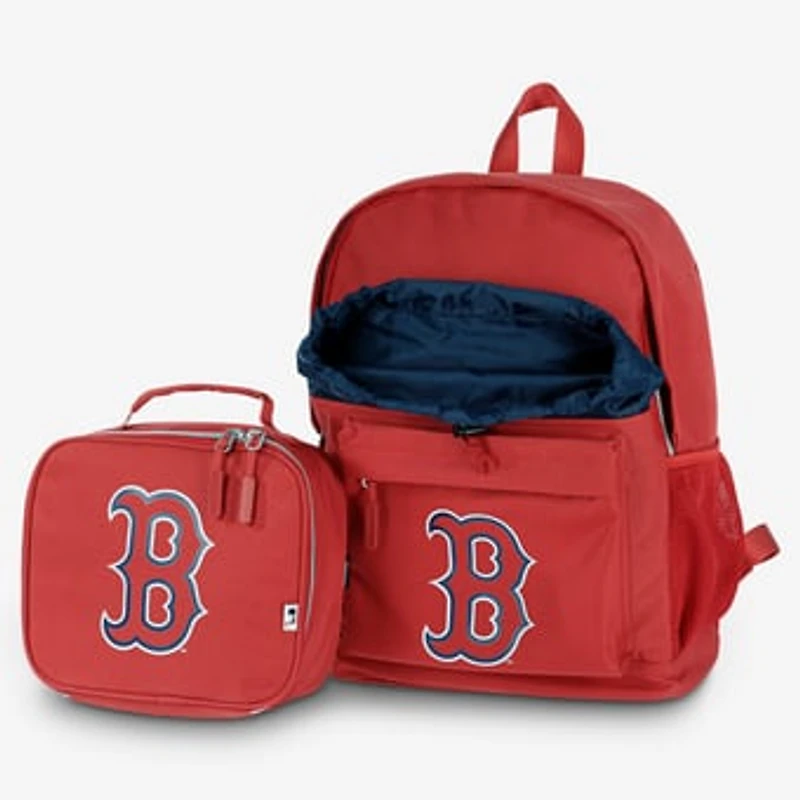 Youth Bonderkage Red Boston Red Sox Backpack and Lunch Bag Set