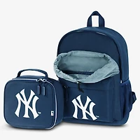 Youth Bonderkage  Navy New York Yankees Backpack and Lunch Bag Set
