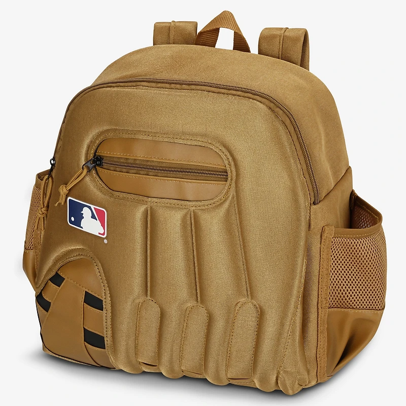 Youth Bonderkage Tan MLB Merchandise Player Glove Backpack