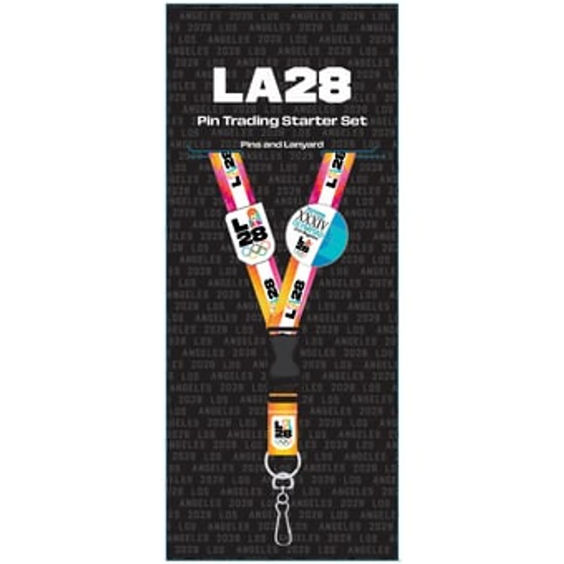 LA28 Superbloom Collection Lanyard & Pins Starter Set