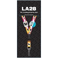 LA28 Superbloom Collection Lanyard & Pins Starter Set