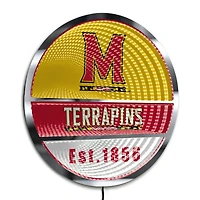 Maryland Terrapins Three-Cell Circular Infinity Light