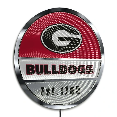 Georgia Bulldogs Three-Cell Circular Infinity Light