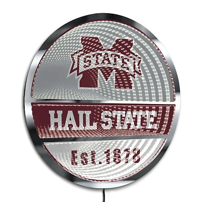 Mississippi State Bulldogs Three-Cell Circular Infinity Light
