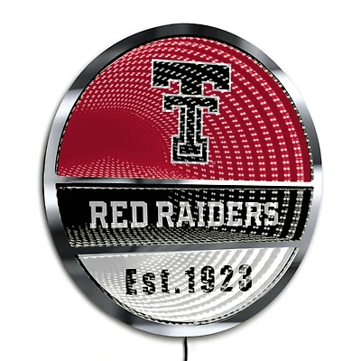 Texas Tech Red Raiders Three-Cell Circular Infinity Light