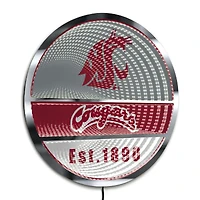 Washington State Cougars Three-Cell Circular Infinity Light