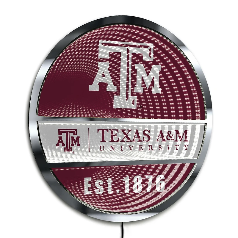 Texas A&M Aggies Three-Cell Circular Infinity Light