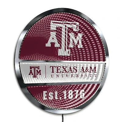 Texas A&M Aggies Three-Cell Circular Infinity Light