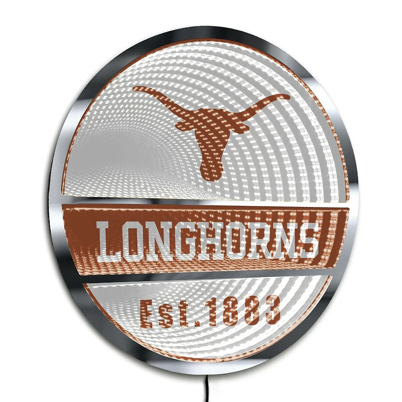 Texas Longhorns Three-Cell Circular Infinity Light