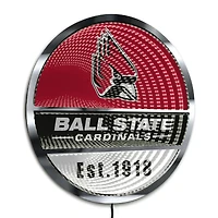 Ball State Cardinals Three-Cell Circular Infinity Light