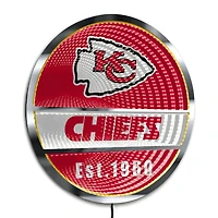 Kansas City Chiefs Three-Cell Circular Infinity Light