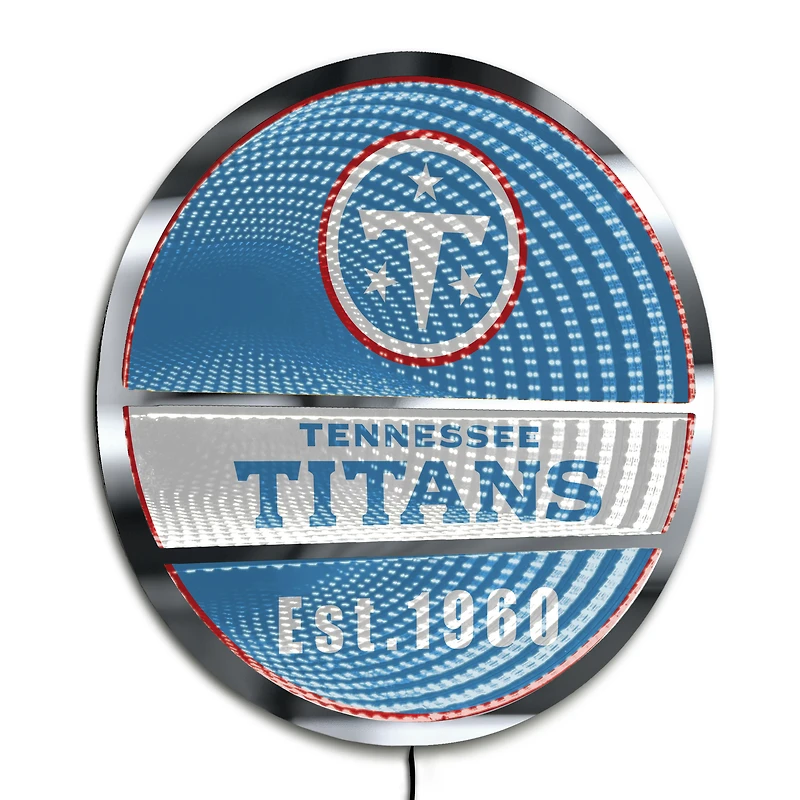 Tennessee Titans Three-Cell Circular Infinity Light