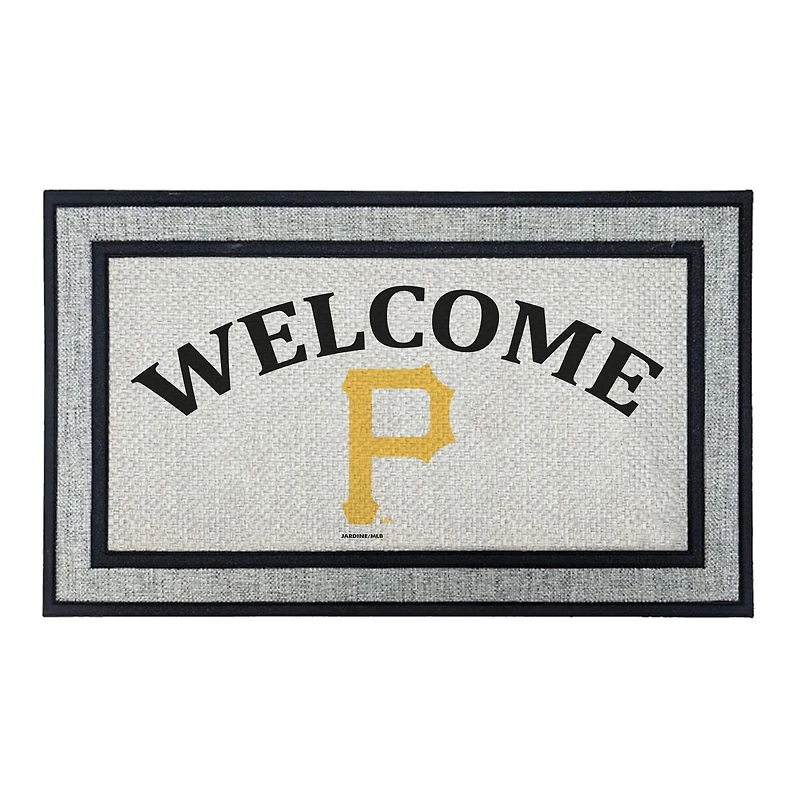 Jardine Pittsburgh Pirates 18" x 30" Welcome Doormat