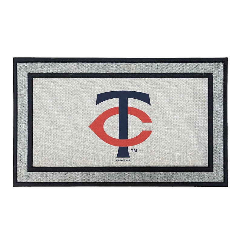 Jardine Minnesota Twins 18" x 30" Indoor/Outdoor Logo Doormat