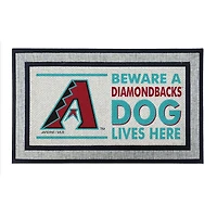Jardine Arizona Diamondbacks 18" x 30" Indoor/Outdoor Team Dog Lives Here