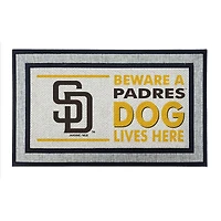 Jardine San Diego Padres 18" x 30" Indoor/Outdoor Team Dog Lives Here