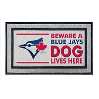 Jardine Toronto Blue Jays 18" x 30" Indoor/Outdoor Team Dog Lives Here