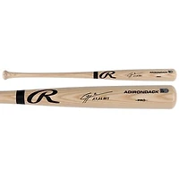 Gunnar Henderson Baltimore Orioles Autographed Rawlings Blonde Adirondack Pro Bat with "23 AL ROY" Inscription