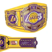 Shaquille O'Neal Los Angeles Lakers Autographed WWE Legacy Title Belt