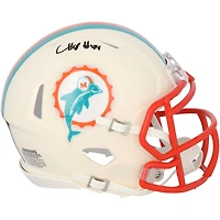 Chop Robinson Miami Dolphins Autographed Riddell Retro Speed Mini Helmet
