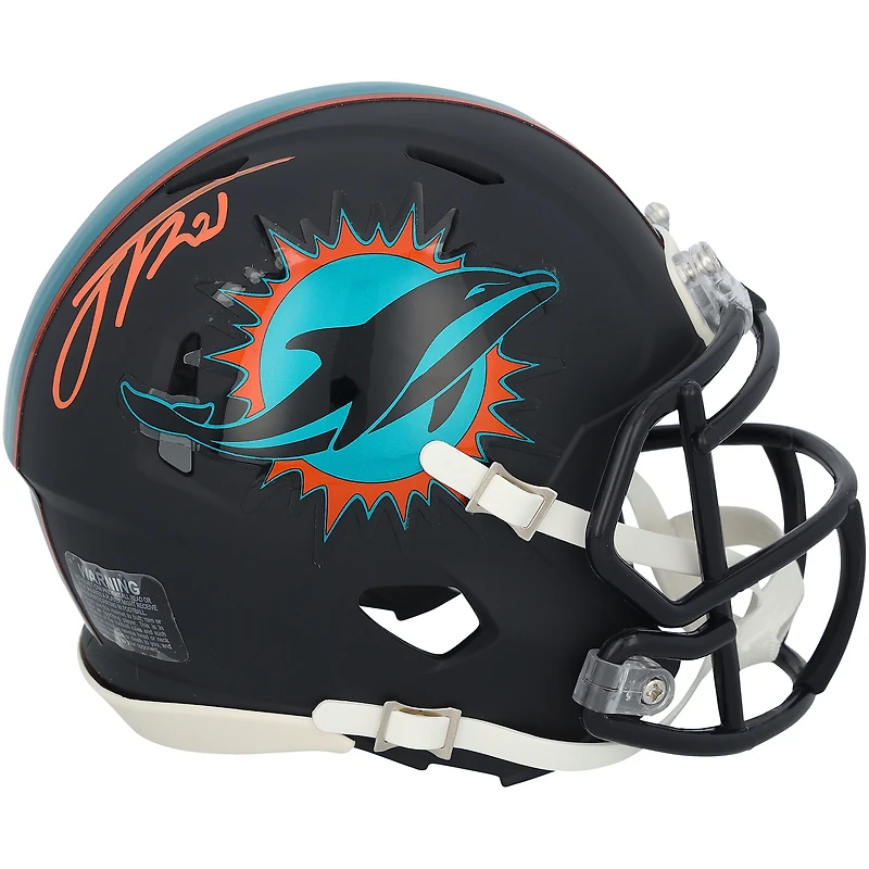 Jacob Rodriguez Miami Dolphins Autographed Riddell Rivalry Speed Mini Helmet
