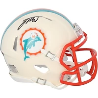 Jacob Rodriguez Miami Dolphins Autographed Riddell Retro Speed Mini Helmet