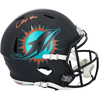 Chop Robinson Miami Dolphins Autographed Riddell Rivalry Speed Replica Helmet