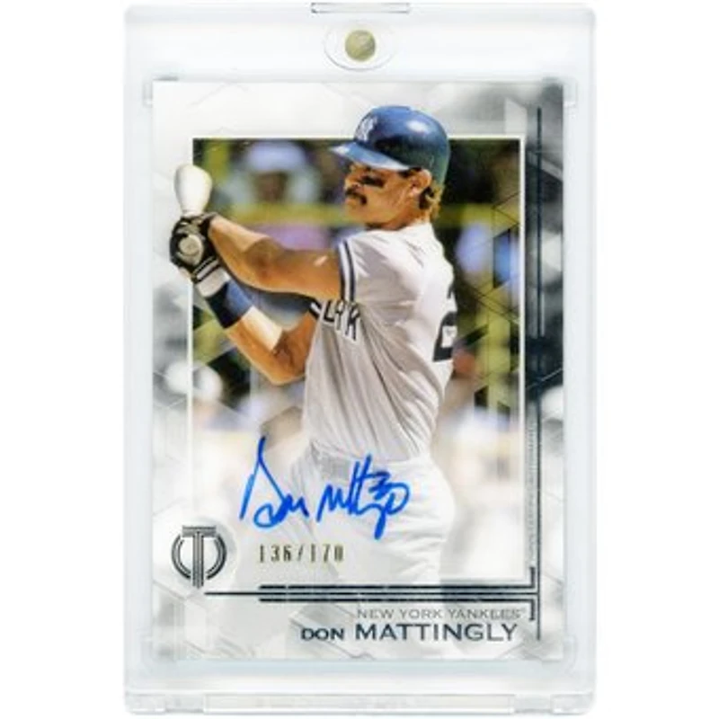 Don Mattingly New York Yankees Autographed 2019 Topps Tribute #TA-DM #136/170 Card