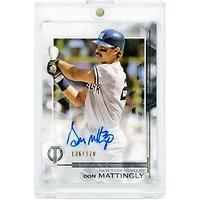 Don Mattingly New York Yankees Autographed 2019 Topps Tribute #TA-DM #136/170 Card