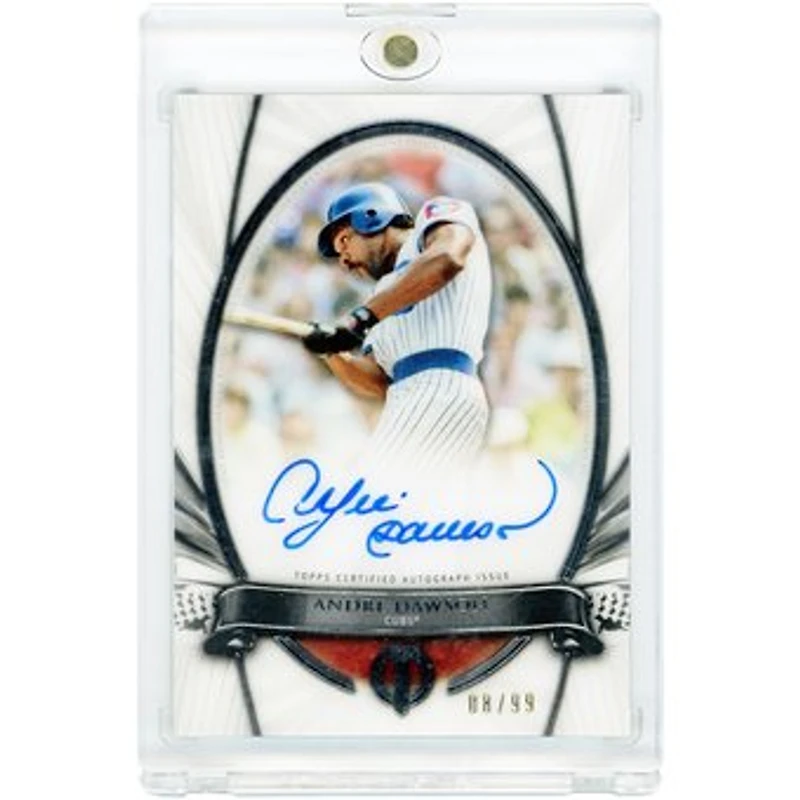 Andre Dawson Chicago Cubs Autographed 2017 Topps Tribute #TTM-AD #8/99 Card