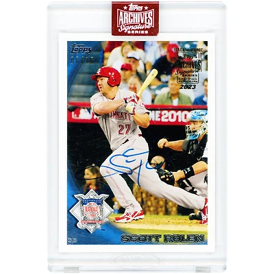 Scott Rolen Cincinnati Reds Autographed 2023 Topps Archives Signature Series #US-44 #8/10 Card