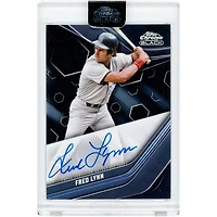 Fred Lynn Boston Red Sox Autographed 2023 Topps Chrome Black #CBA-FL Card