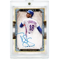 Darryl Strawberry New York Mets Autographed 2018 Topps Five Star #FSA-DT Card