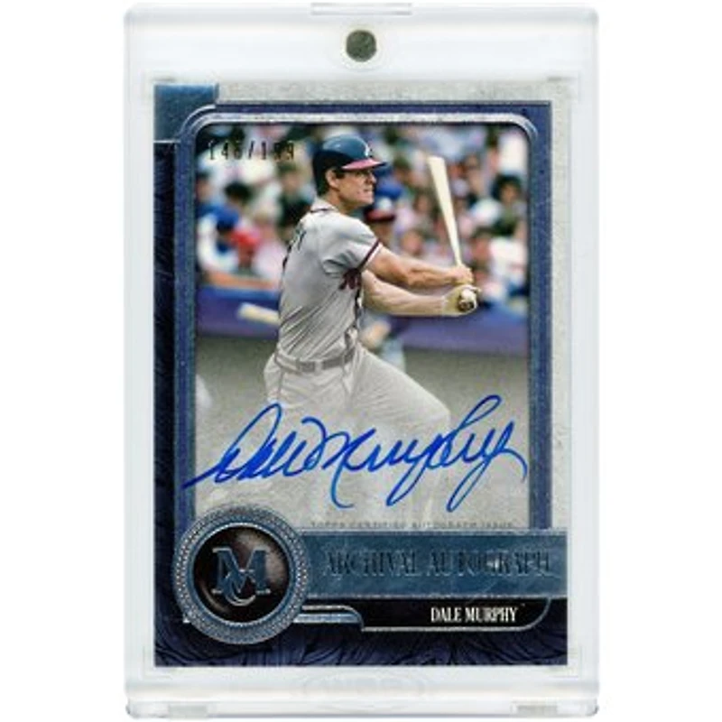 Dale Murphy Atlanta Braves Autographed 2019 Topps Museum Collection Archival #AA-DMU #146/199 Card