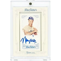 Maury Wills Los Angeles Dodgers Autographed 2013 Topps Allen & Ginter Mini #AGA-MW Card