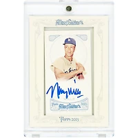 Maury Wills Los Angeles Dodgers Autographed 2013 Topps Allen & Ginter Mini #AGA-MW Card