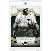 Bernie Williams New York Yankees Autographed 2022 Topps Tier One Prime Performers Bronze Ink #PPA-BW #6/25 Card