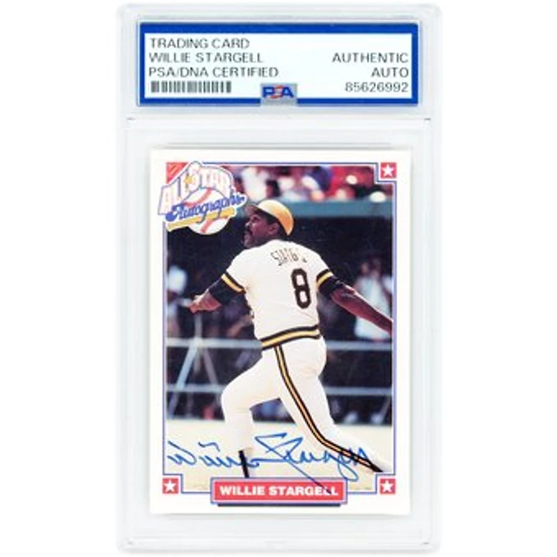 Willie Stargell Pittsburgh Pirates Autographed 1993 Nabisco #NNO PSA Authenticated Card