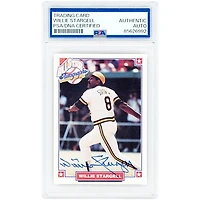 Willie Stargell Pittsburgh Pirates Autographed 1993 Nabisco #NNO PSA Authenticated Card