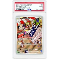Archaludon 2024 Pokemon Stellar Crown Illustration Rare #155 PSA Authenticated 9 Card