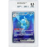 Blastoise ex 2023 Pokemon 151 Special Illustration Rare #200 BGS Authenticated 8.5 Card - 8,8.5,9,9.5 Subgrades