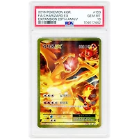 Charizard EX 2016 Pokemon Expansion 20th Anniversary Korean Secret Rare #103 PSA Authenticated 10 Card