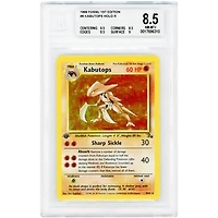 Kabutops 1999 Pokemon Fossil 1st Edition Holo Rare #9 BGS Authenticated 8.5 Card - 9.5,8.5,8.5,9 Subgrades