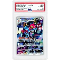 Porygon-Z 2023 Pokemon Paradox Rift Illustration Rare #214 PSA Authenticated 10 Card