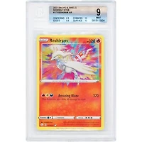 Reshiram 2021 Pokemon Shining Fates Amazing Rare #17 BGS Authenticated 9 Card